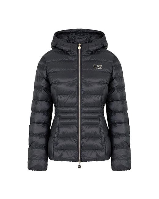 EA7 Black Winter Jackets