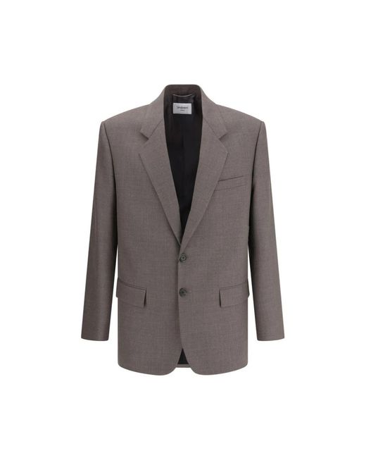 Blazers Saint Laurent de hombre de color Brown