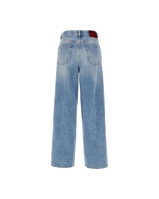 Gucci Blue Straight Fit Jeans