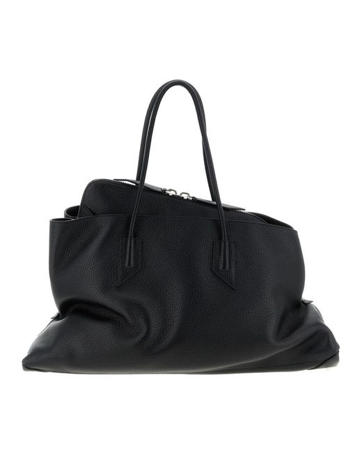 The Attico Black Shoulder Bags