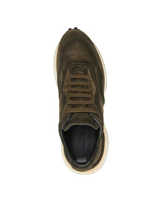 Officine Creative Green Sneakers for men
