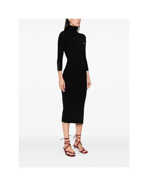 Elisabetta Franchi Midi Dresses in het Black