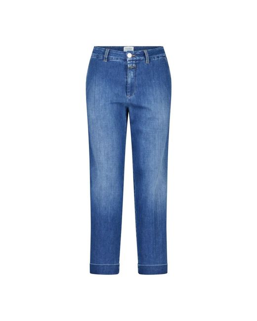 Closed Blue Cropped Jeans for men