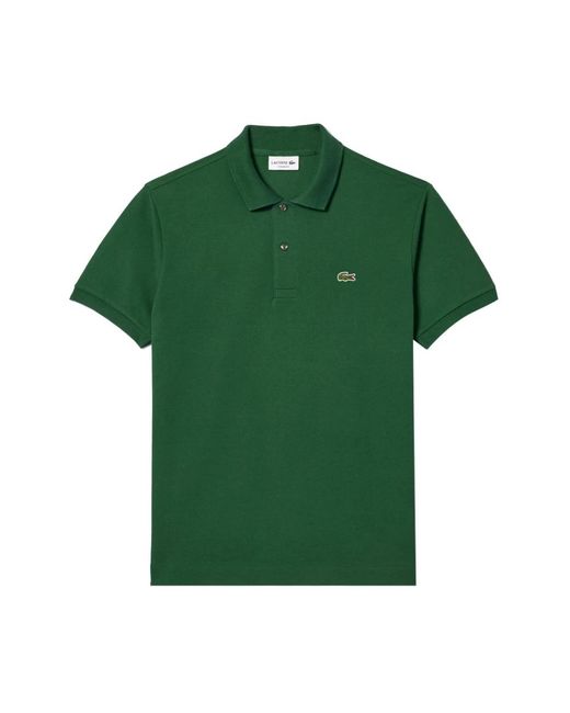 Lacoste Green Polo Shirts for men