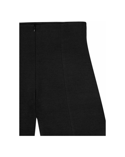 Cortana Black Wide Trousers