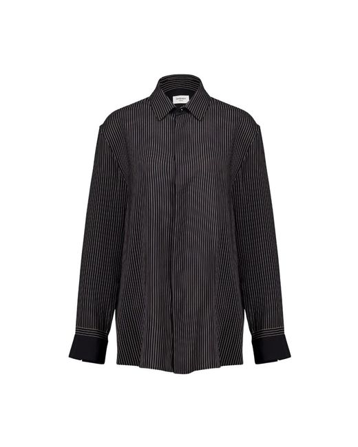 Saint Laurent Blue Shirts