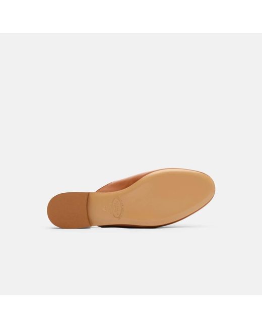 Scarosso Brown Mules