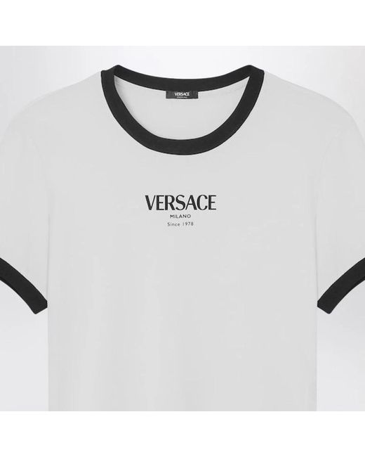 Versace White T-Shirts