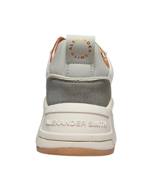 Alexander Smith Gray Sneakers