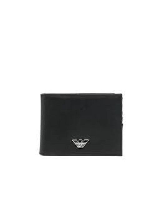 Emporio Armani Black Wallets & Cardholders for men