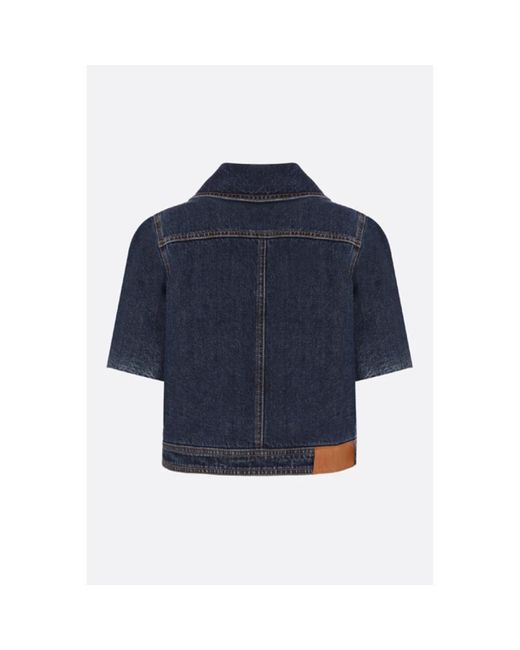 Jackets > denim jackets Loewe en coloris Blue