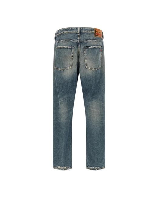 DIESEL Blue Slim Fit Jeans for men