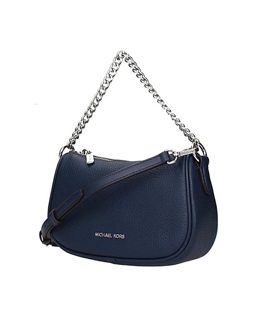 Michael Kors Blue Shoulder Bags