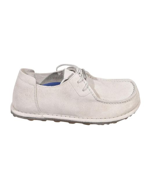 Birkenstock White Laced Shoes