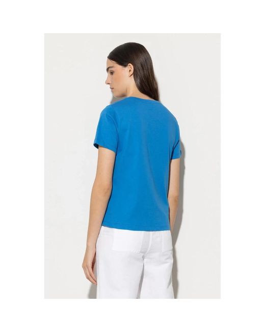 Luisa Cerano T-Shirts in het Blue