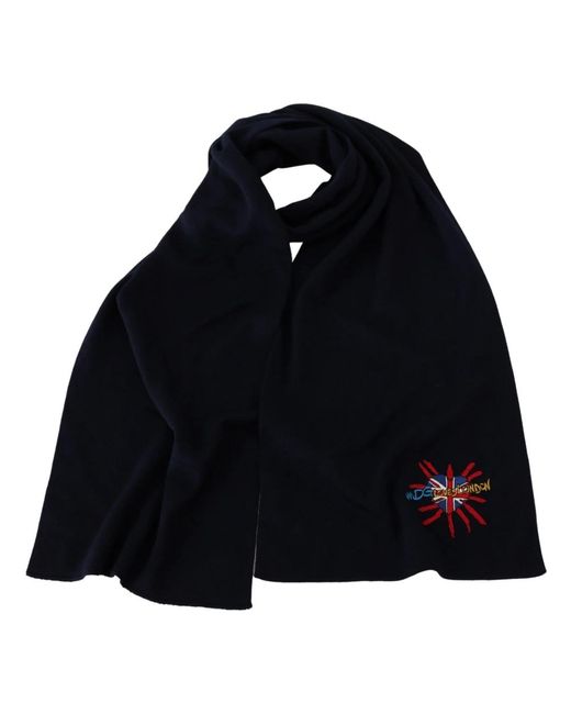 Winter Scarves Dolce & Gabbana de hombre de color Black
