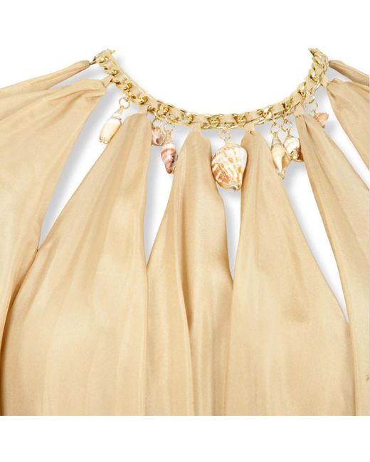 Maxi Dresses Zimmermann de color Natural