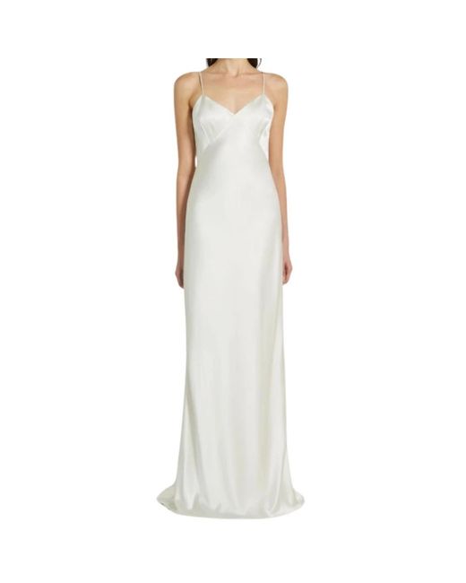 Max Mara White Gowns