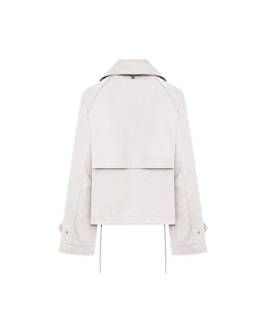 DUNO White Trench Coats