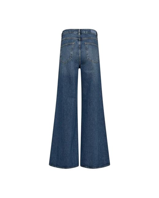 Numph Jeans ,Blauw ,Denim Boots in het Blue