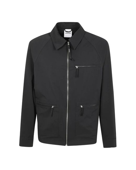 Aspesi Light Jackets in het Black voor heren