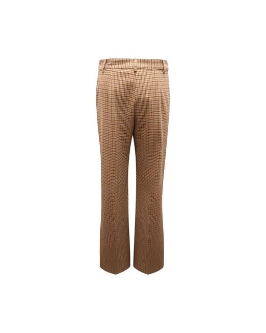 Max Mara Brown Wide Trousers