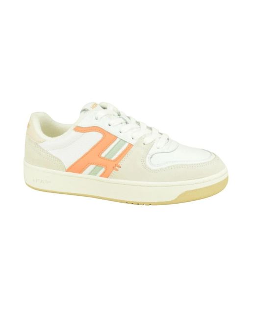 HOFF Schoenen ,Wit ,Witte Oranje Sneakers in het White