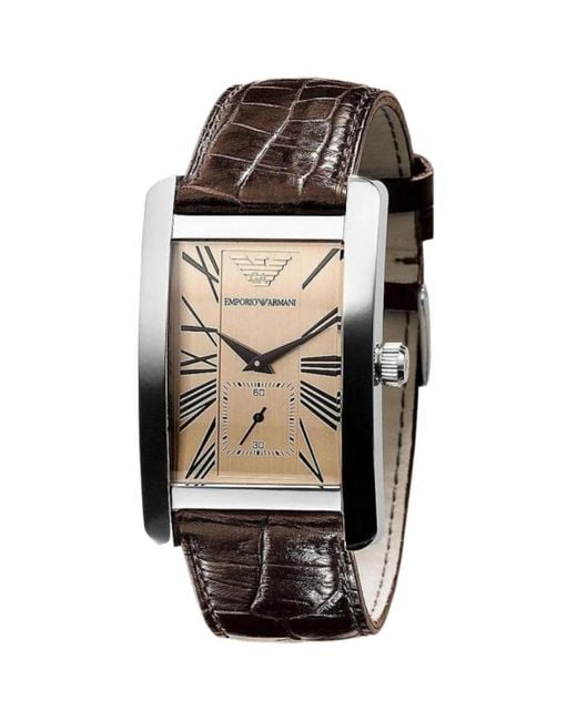 Watches Emporio Armani de hombre de color Metallic