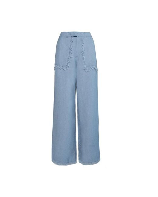 Hèst Blue Wide Trousers
