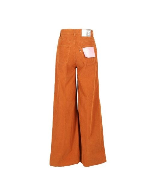 Wide Trousers Department 5 de color Orange