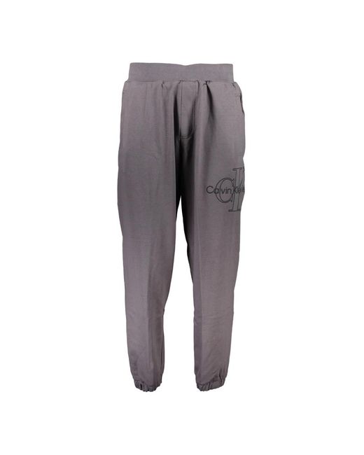 Calvin Klein Gray Sweatpants for men