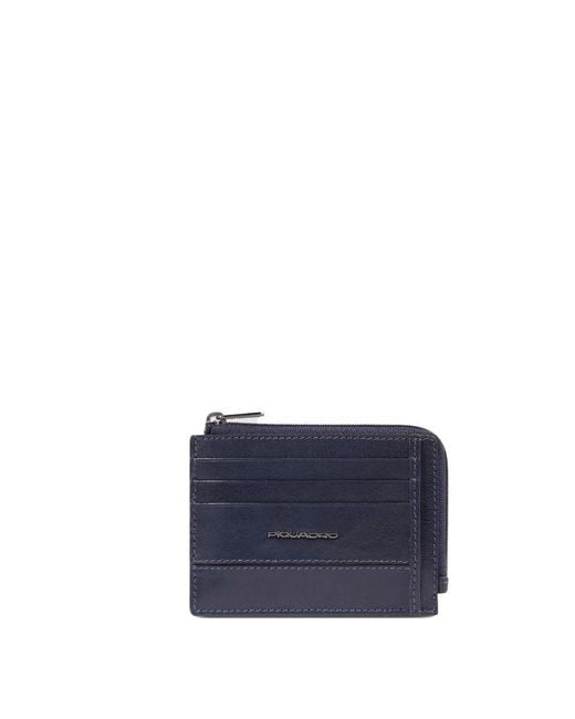 Piquadro Blue Wallets & Cardholders for men