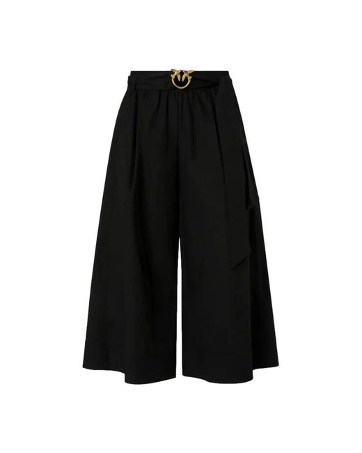 Pinko Black Cropped Trousers