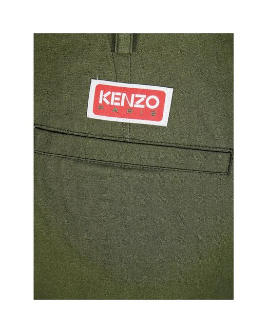 Trousers > wide trousers KENZO pour homme en coloris Green