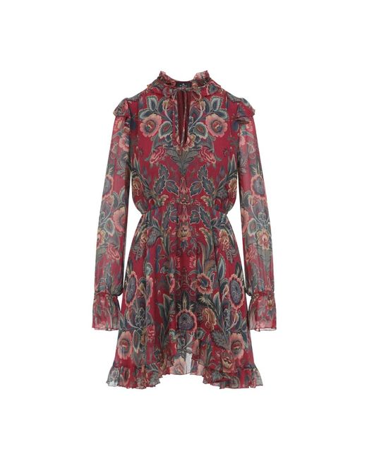 Etro Short Dresses in het Red