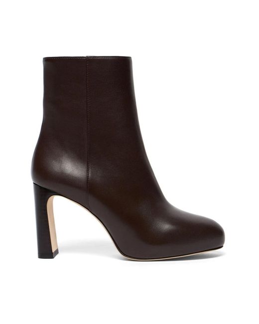 Stuart Weitzman Brown Heeled Boots
