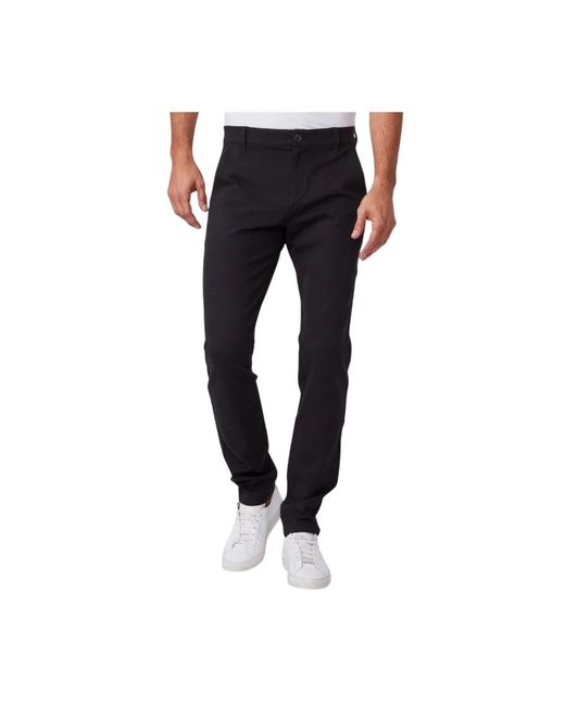 PAIGE Black Slim-Fit Trousers for men