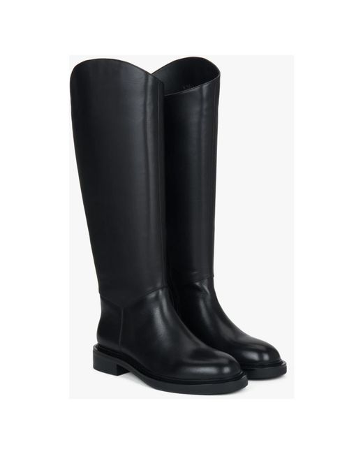 ESTRO Black High Boots