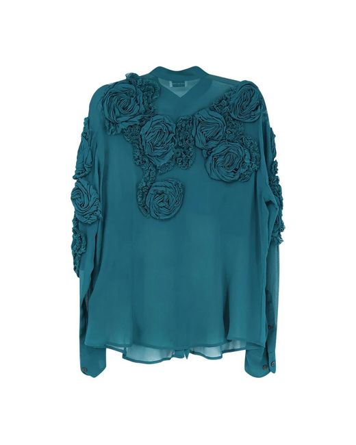 Dries Van Noten Green Shirts