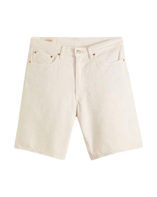 Levi's Natural Denim Shorts for men