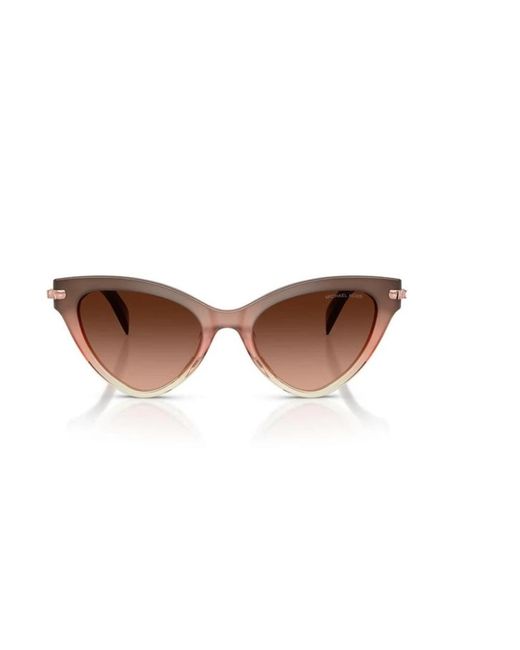 Michael Kors Brown Cat Eye Sunglasses