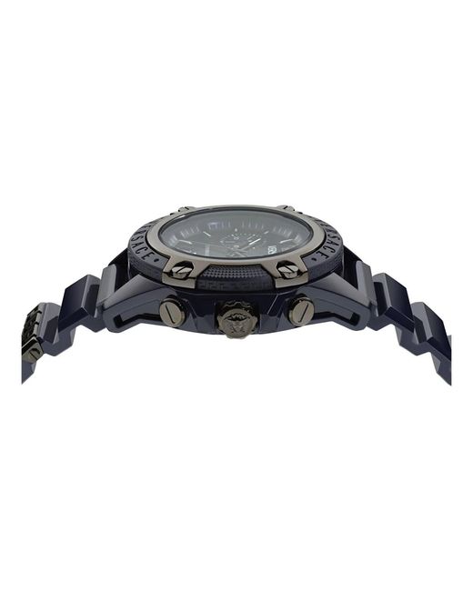 Versace Blue Chronograph Watch
