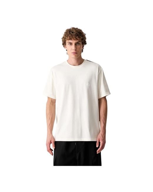 Y-3 Grd 3S Ss Tee in het White voor heren