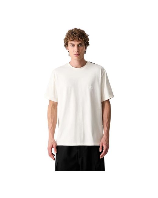 Y-3 Grd 3S Ss Tee in het White voor heren