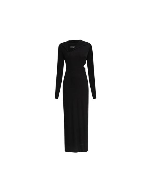 Versace Black Maxi Dresses