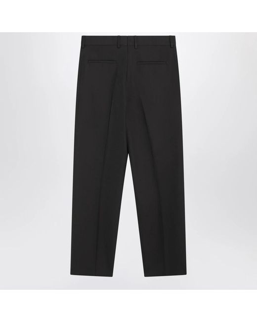 Fendi Black Slim-Fit Trousers for men