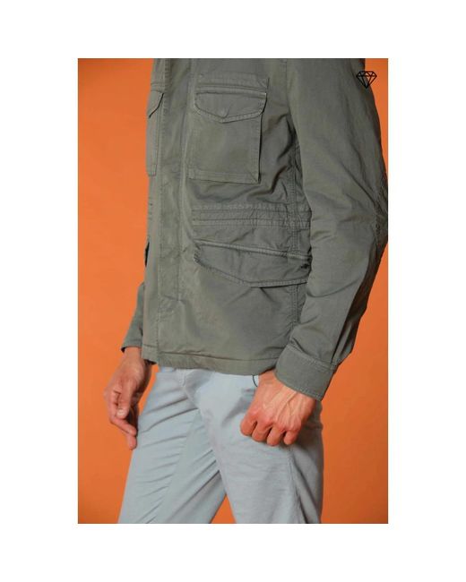 Mason's Lichtgewicht Stretch Field Jacket in het Green voor heren