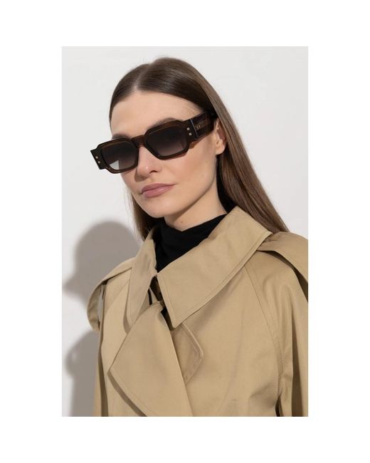 Sunglasses di Balmain in Brown