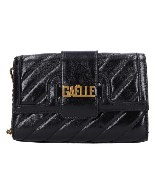 Gaelle Paris Black Cross Body Bags
