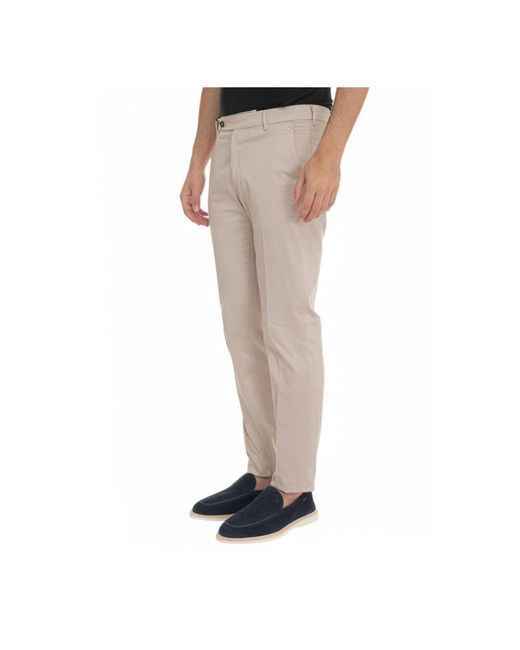 BERWICK 1707 Natural Chinos for men